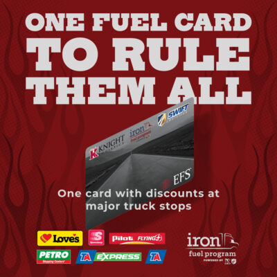 the only card for major truck stops