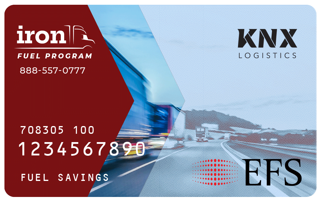 The Iron Fuel Program Card offers you fuel discounts and rewards at truck stops along your route